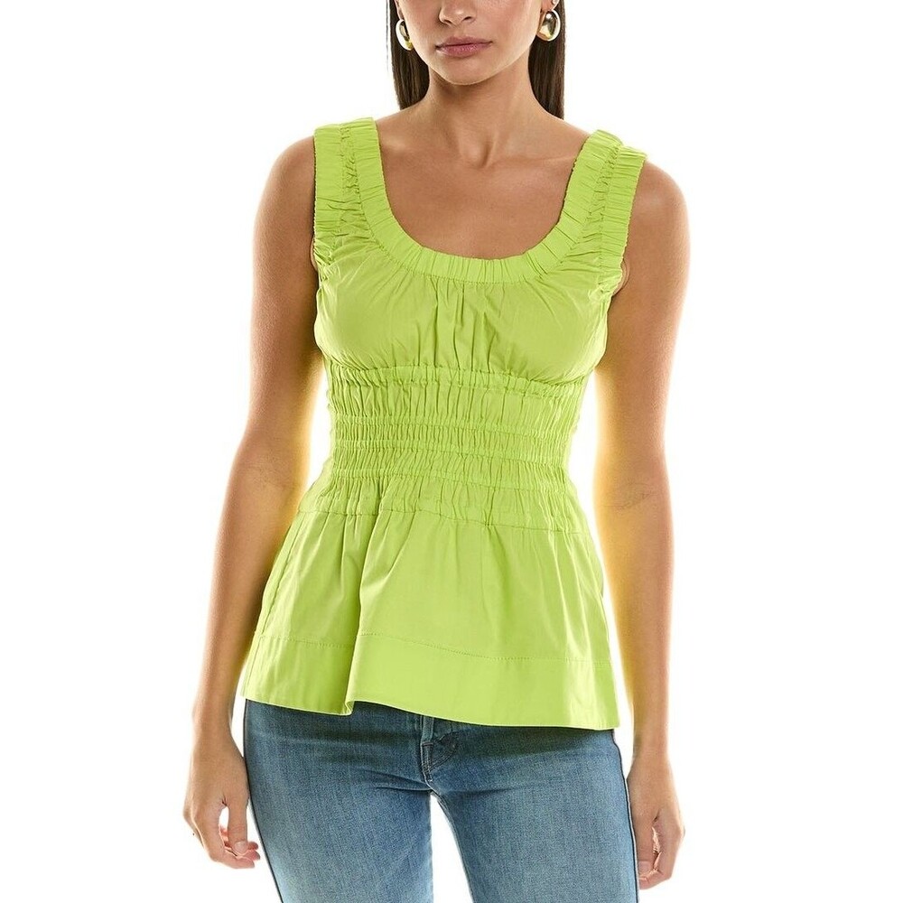Proenza Schouler Tank Off Duty Model Empire Waist Cotton Euro Summer NWT 6